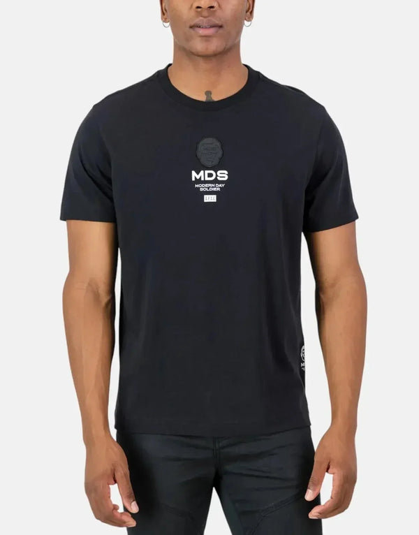 SPCC MDS Aviator Black T-Shirt: Premium Cotton, Bold Graphics, Streetwear Style