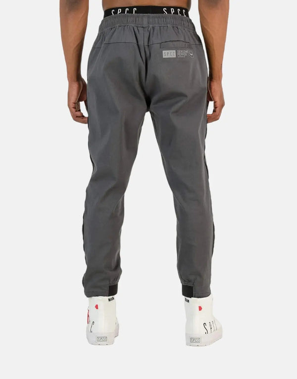 SPCC Pedrosa Men's Grey Jogger Sweatpants: Comfortable Stretch Fabric, Tapered Design