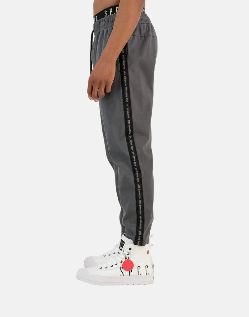 SPCC Pedrosa Men's Grey Jogger Sweatpants: Comfortable Stretch Fabric, Tapered Design
