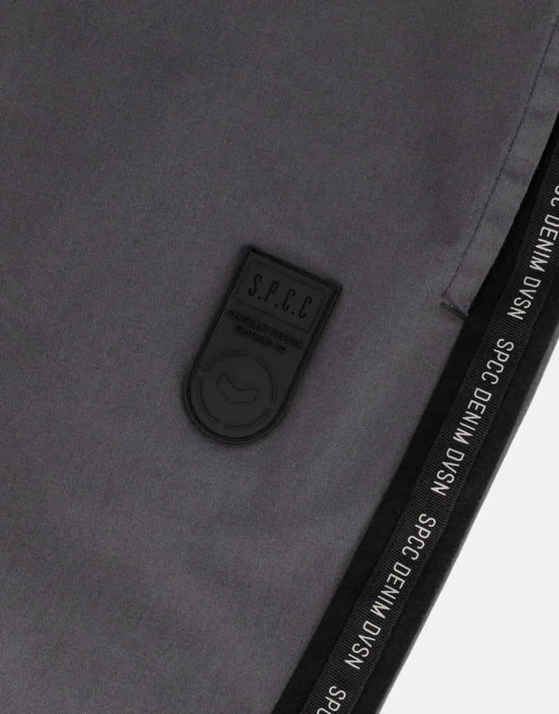 SPCC Pedrosa Men's Grey Jogger Sweatpants: Comfortable Stretch Fabric, Tapered Design