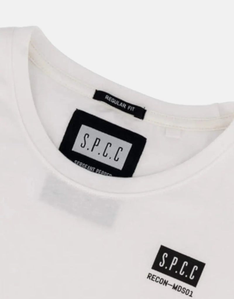 SPCC Recon Blockade Men's White Cotton Crew Neck T-Shirt – Urban Edge Style