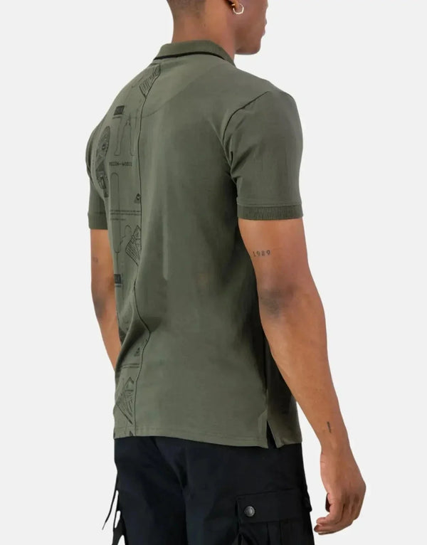 SPCC Recon Horizon Fatigue Men's Polo Shirt - Stretch Lycra, Slim Fit, Tactical Design