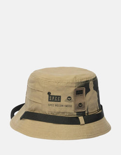 SPCC Recon Nighthawk Brown Bucket Hat: Stylish Durable Streetwear Essential Headwear
