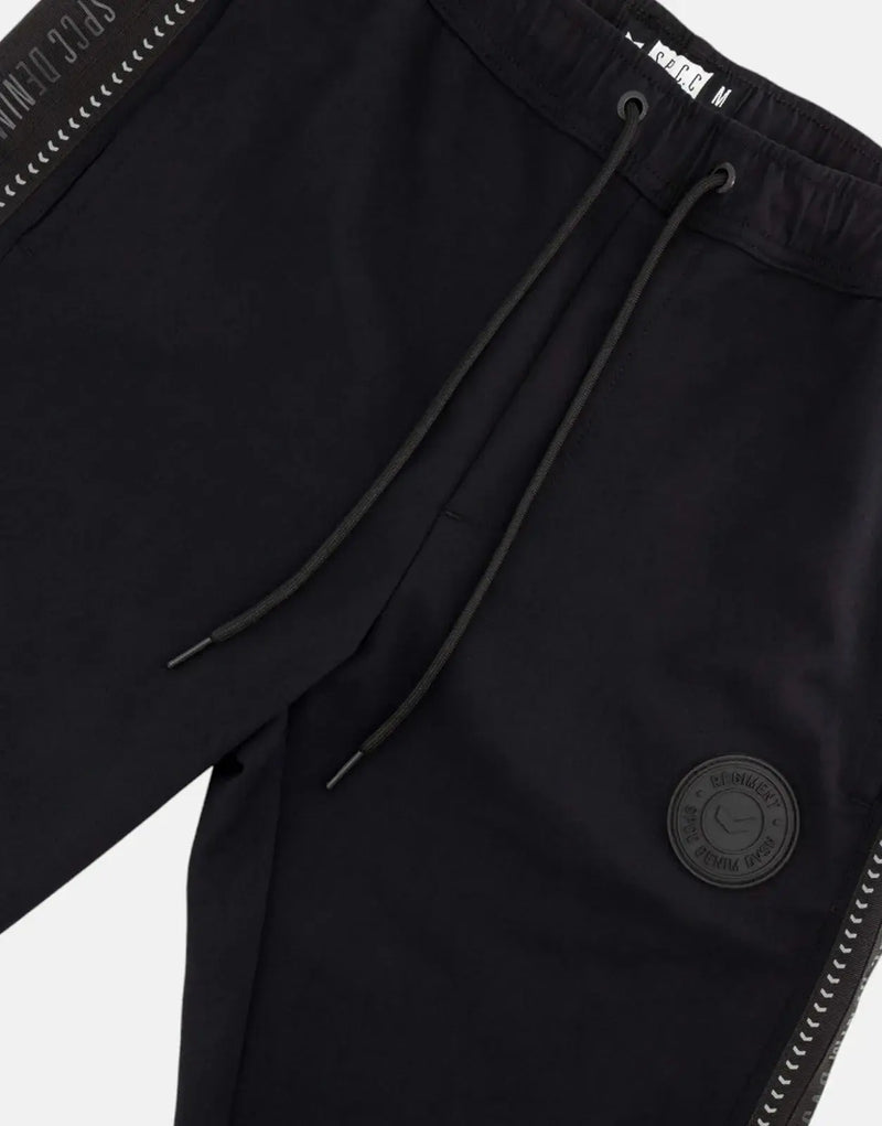SPCC Men's Regiment Black Performance Jogger Sweatpants with Reflective Details