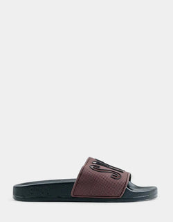 SPCC Rhomer Dark Berry Slides: Comfortable, Durable Men's Slip-On Footwear