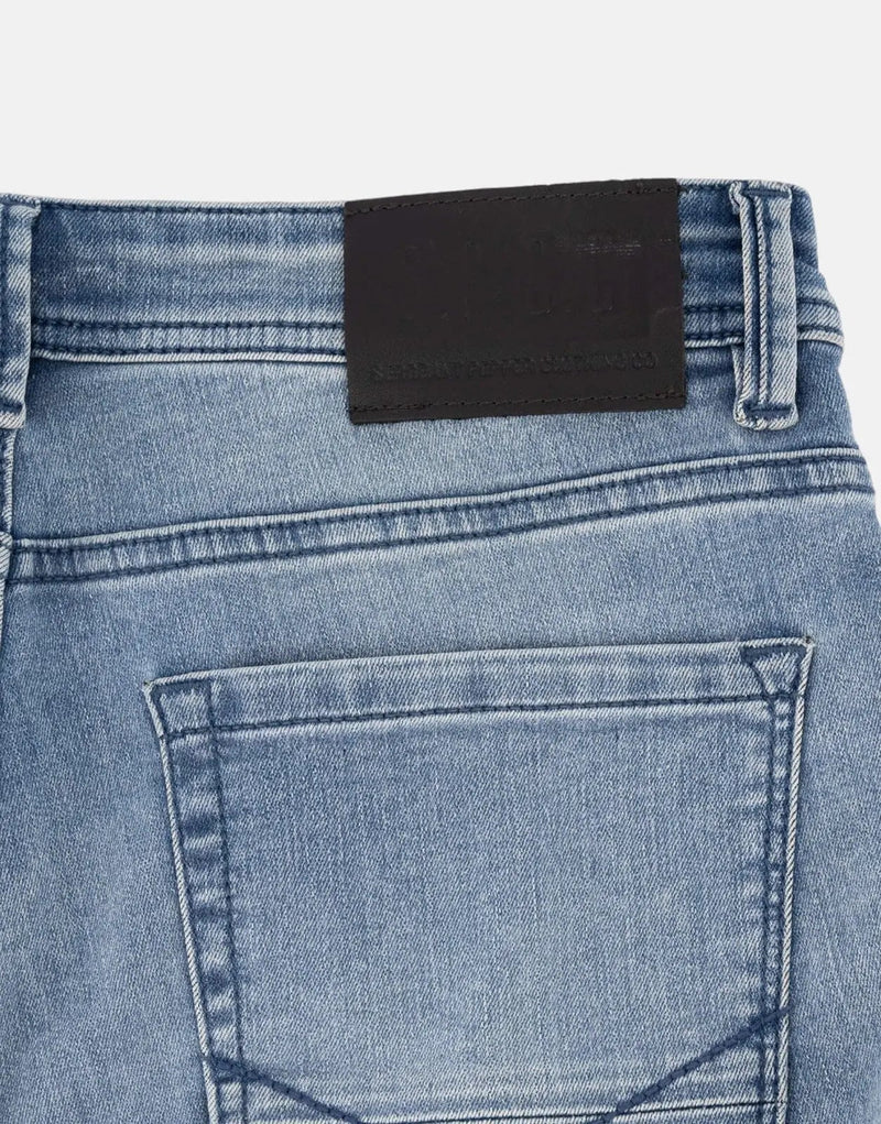 SPCC Rincon Super Skinny Jeans: Modern Fit, Indigo Blue, Vintage Wash