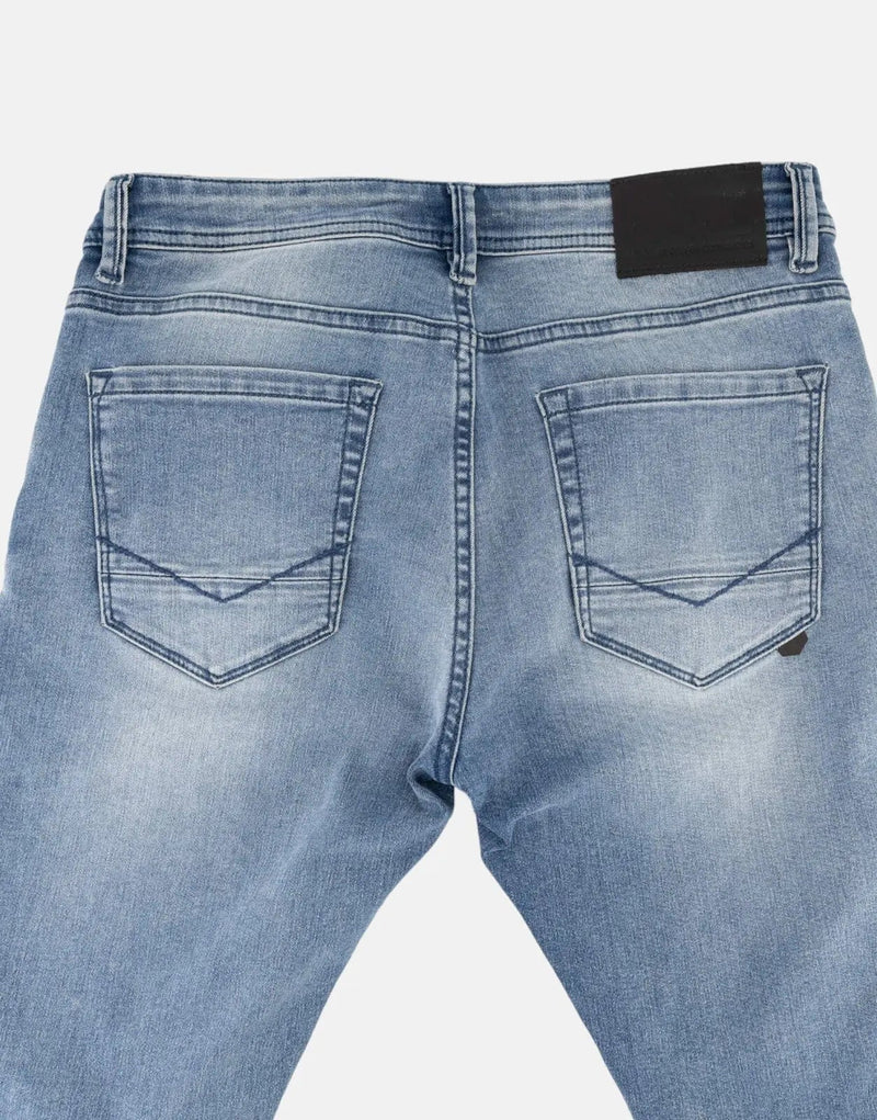 SPCC Rincon Super Skinny Jeans: Modern Fit, Indigo Blue, Vintage Wash