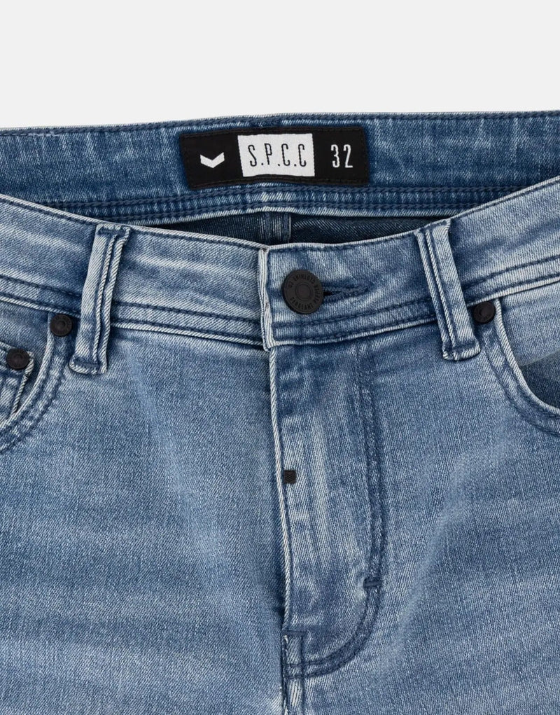 SPCC Rincon Super Skinny Jeans: Modern Fit, Indigo Blue, Vintage Wash