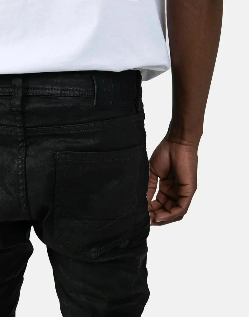 Rugged Men's SPCC Tarasque Dark Fatigue Jeans: Durable, Stylish Comfort