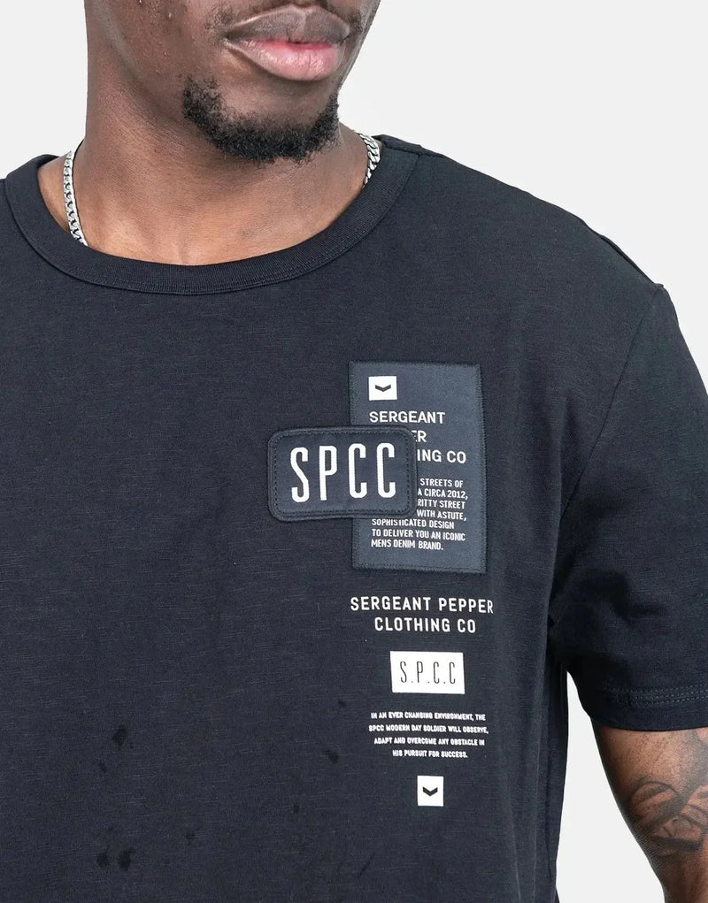 Premium SPCC Voronin Black T-Shirt: Soft Jersey, Regular Fit, Modern Style