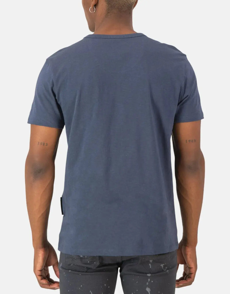 SPCC Men's Voronin Blue T-Shirt: Premium Cotton, Regular Fit, Iconic Style