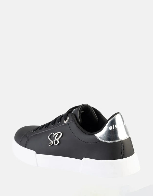 Sissy Boy Women's Basic SB Black Sneakers: Stylish, Comfortable, Everyday Footwear