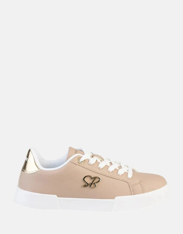 Sissy Boy Basic SB Women's Taupe Sneakers: Comfortable, Stylish Everyday Footwear