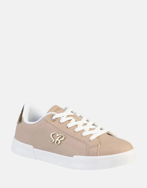 Sissy Boy Basic SB Women's Taupe Sneakers: Comfortable, Stylish Everyday Footwear