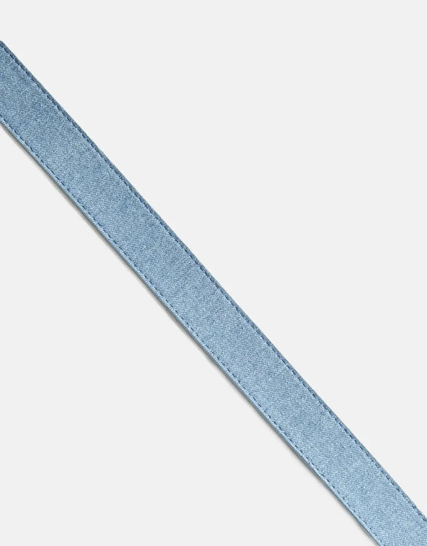 Sissy Boy Women's Blue Denim Diamante Belt – Sparkle & Style Accessory
