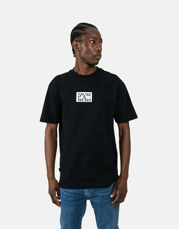 Premium Static Energie Bregenz Men's Black Crew Neck Essential T-Shirt