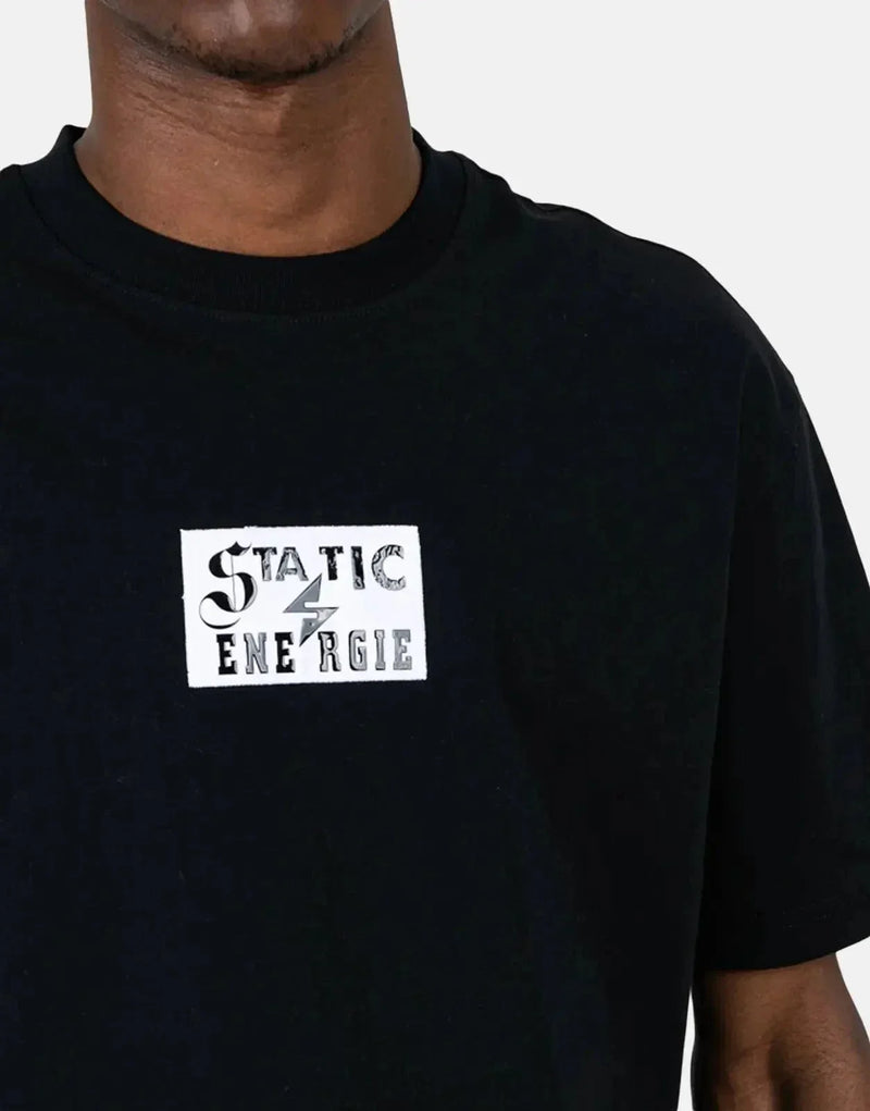 Premium Static Energie Bregenz Men's Black Crew Neck Essential T-Shirt