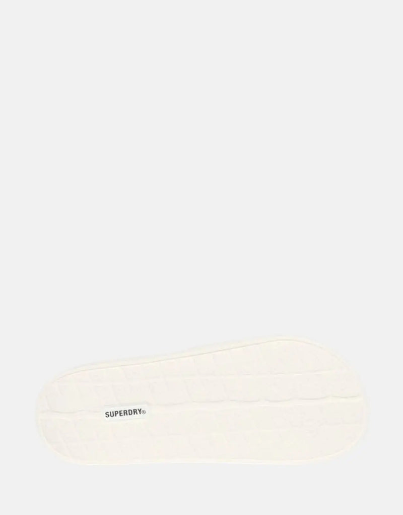 Superdry Core Pool Brilliant White Women's Comfort Slides - Perfect for Summer