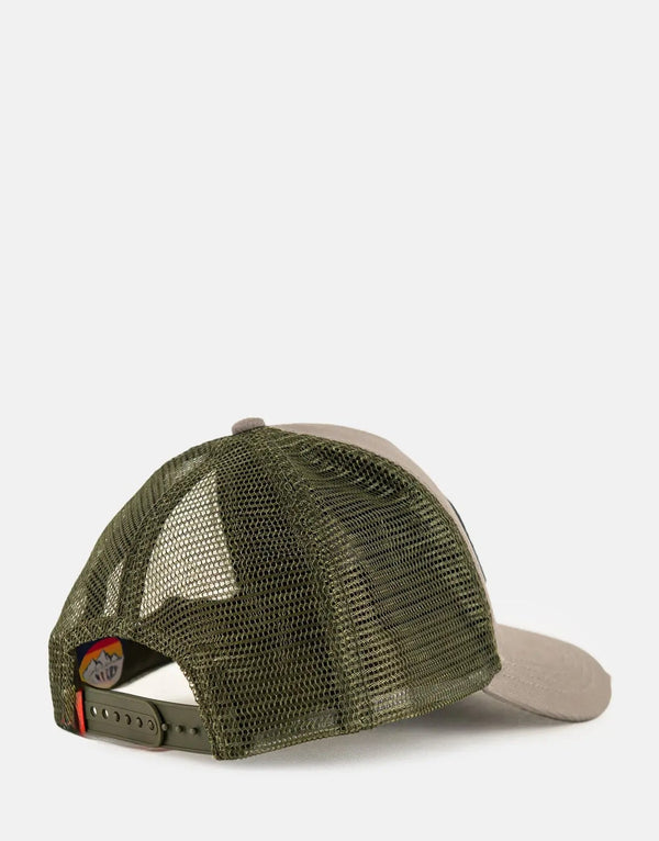 Superdry Dirt Road Corduroy Cap: Flexible Dark Pebble Grey Casual Style