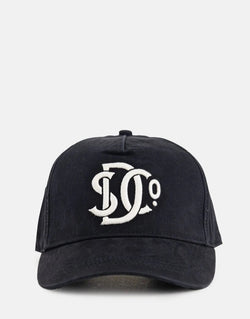 Superdry Merchant Monogram Eclipse Navy Cap, Adjustable, Iconic Style, One Size