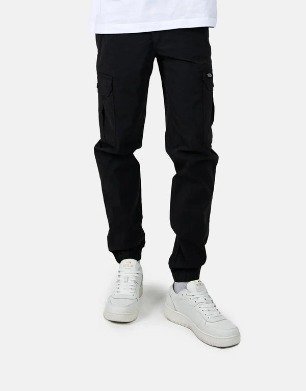 Superdry Para Slim Black Cargo Pants for Men: Stylish, Durable, Functional Fit