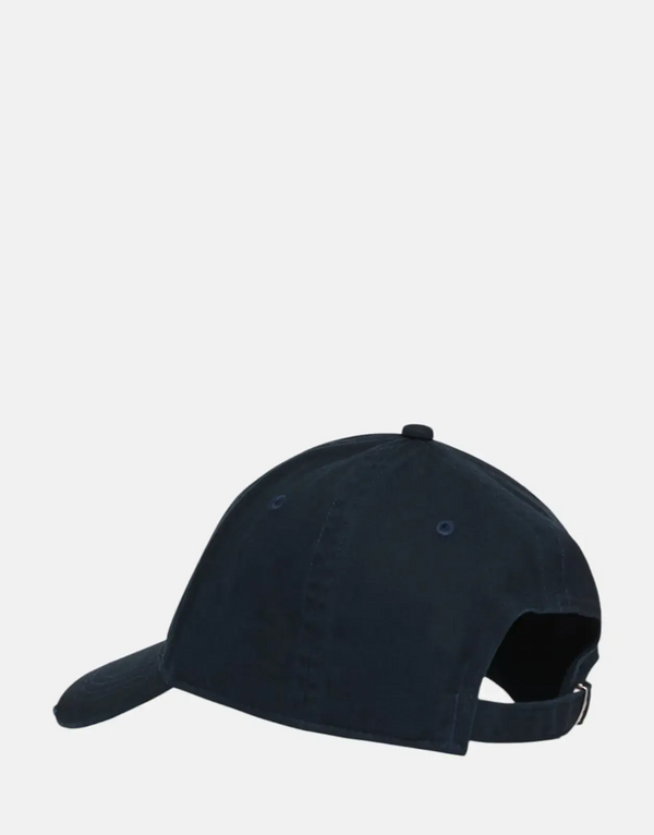 Superdry Patched Navy Baseball Cap: Cotton, Adjustable, Lauren Style for Comfort