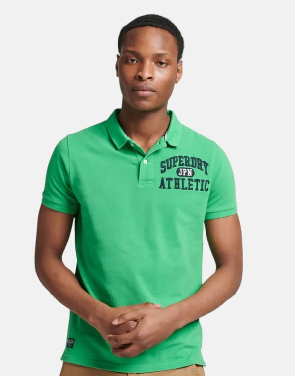 Superdry Superstate Men's Classic Polo Shirt - Vintage Inspired Athletic Style