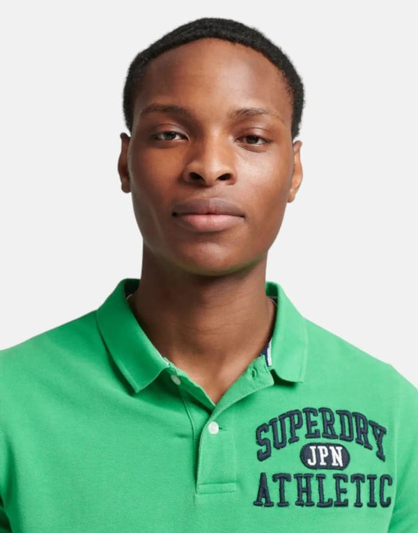 Superdry Superstate Men's Classic Polo Shirt - Vintage Inspired Athletic Style