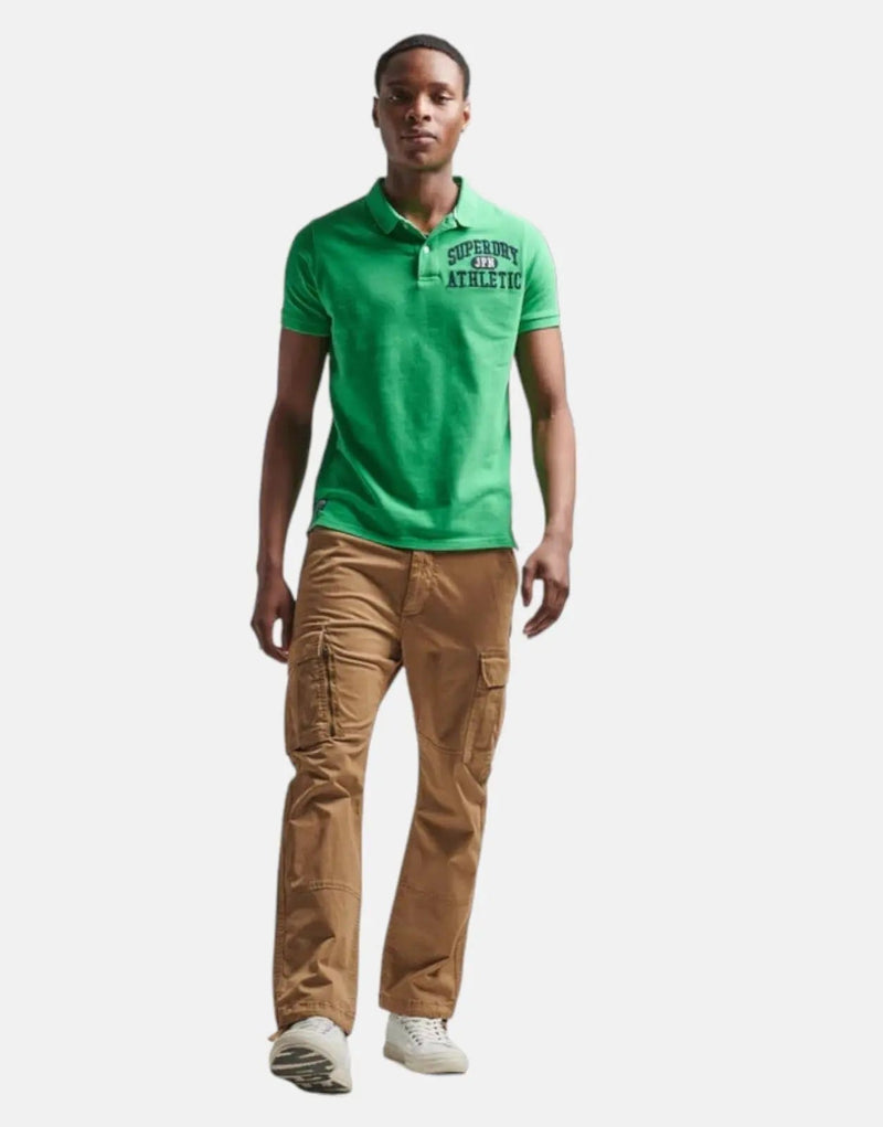 Superdry Superstate Men's Classic Polo Shirt - Vintage Inspired Athletic Style