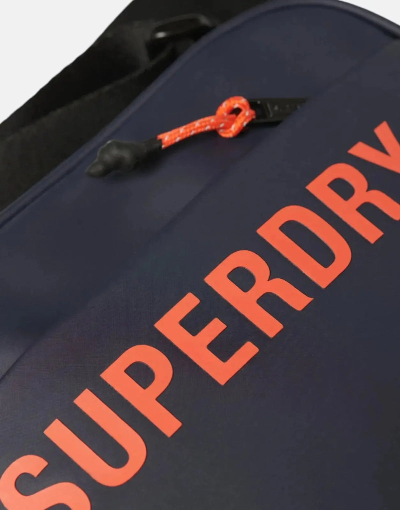 Superdry Tarp Navy Blue Crossbody Bag: Durable, Compact, Secure, Everyday Essential