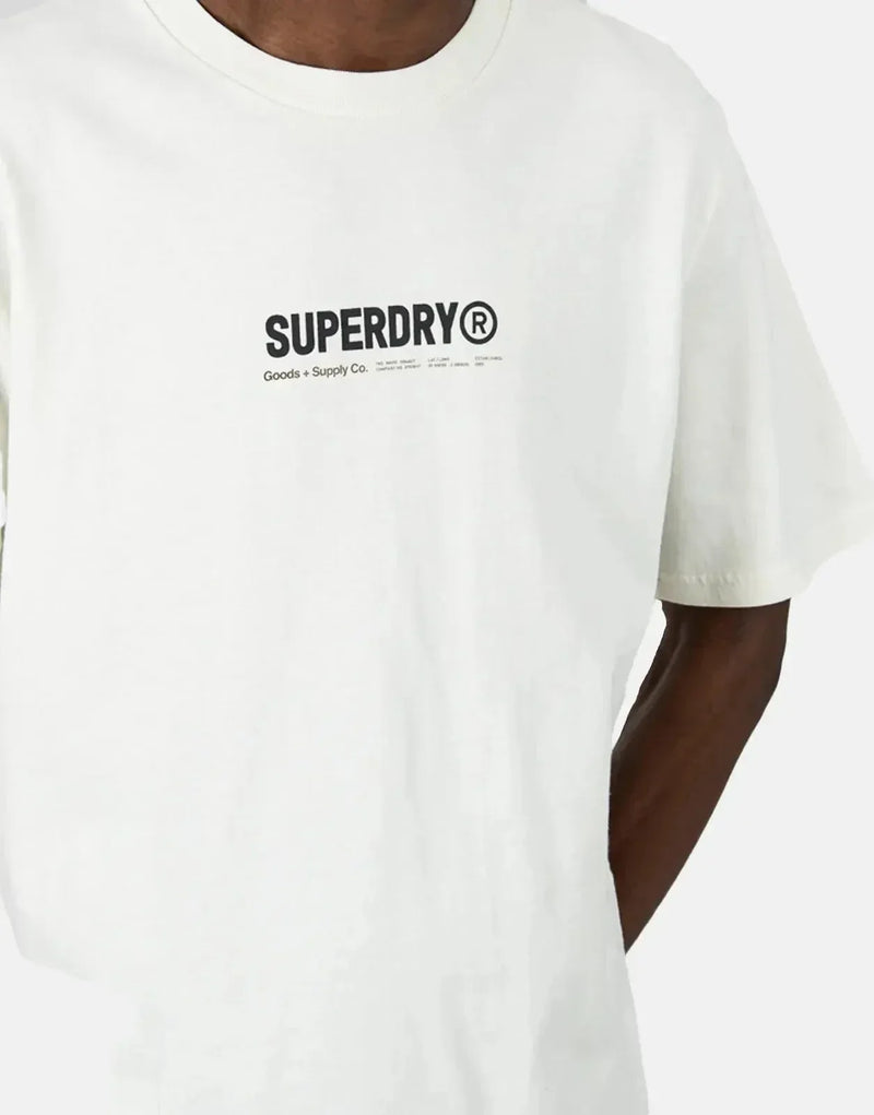 Superdry Men's Utility Sport Graphic Tee: Comfort-Fit Performance, Bold Statement Style