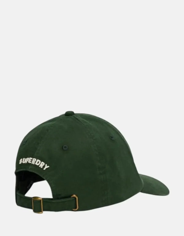Superdry Vintage Club Deep Green Baseball Cap for Stylish Everyday Wear