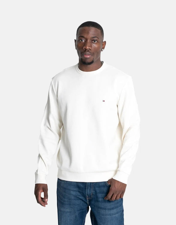 Tommy Hilfiger Women's Essential Ivory Crew Neck T-Shirt - Soft Comfort