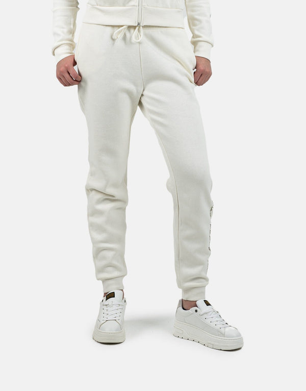 True Religion Script TR Off White Joggers: Premium Comfort & Iconic Style