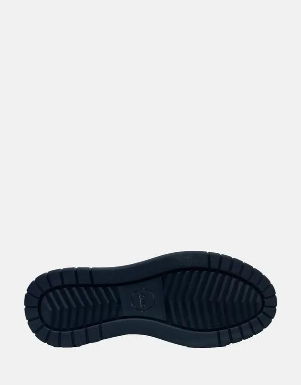 Vialli Bosetti Navy Sneakers: Sleek Low-Cut Design, Iconic Logo, Studded Style