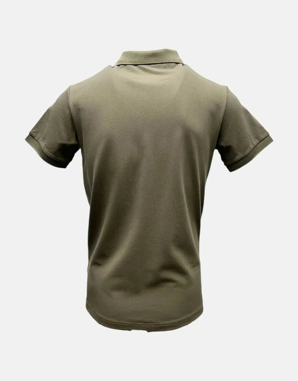 Vialli Dollar Taupe Golfer: Premium Breathable Performance Polo Shirt for Men