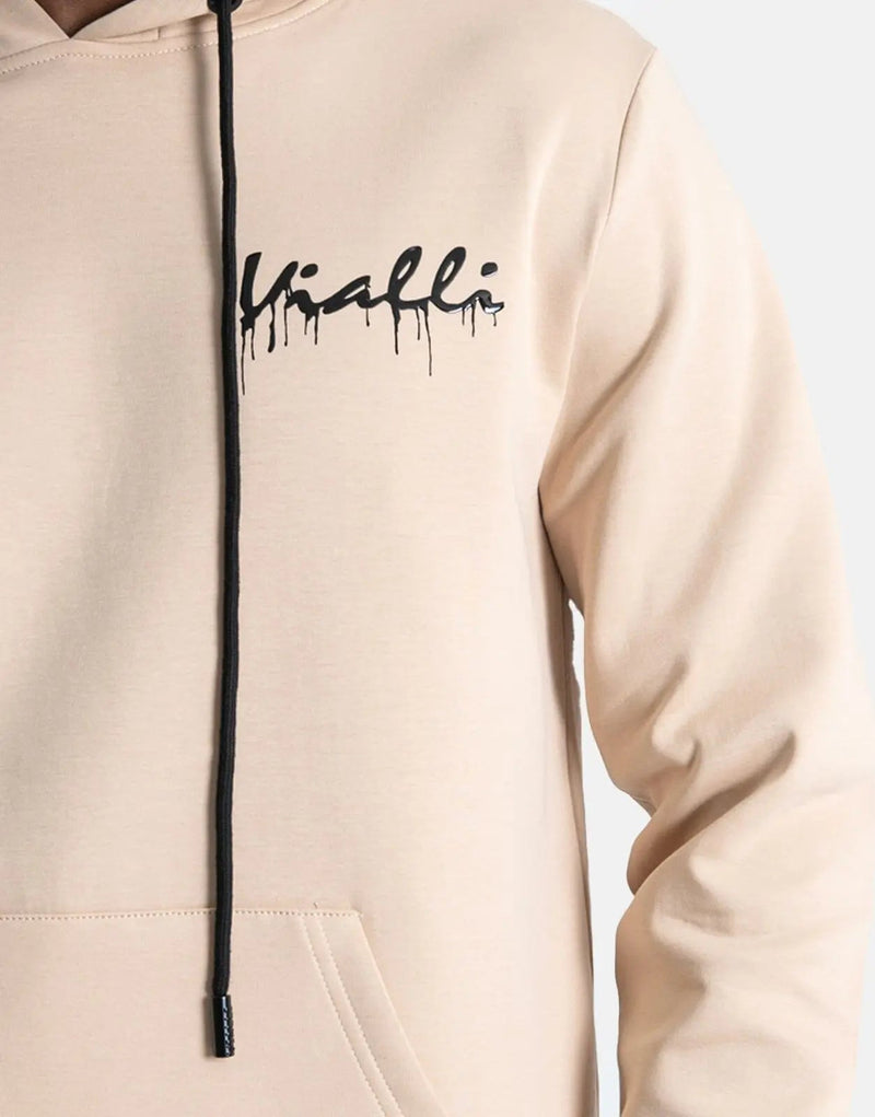 Vialli Grammer Premium Comfort Beige Hoodie: Soft, Stylish, and Versatile Everyday Wear