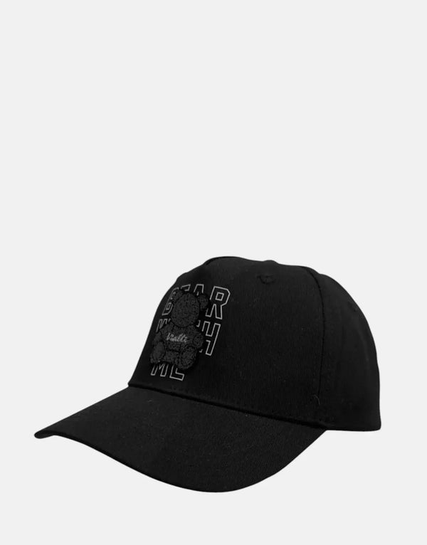 Vialli Irristo Black Cap: Sleek, Adjustable, Comfort-Fit Baseball Hat for Men