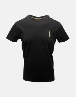 Vialli Junior Black Cotton T-Shirt: Soft, Stylish, and Comfortable for Kids