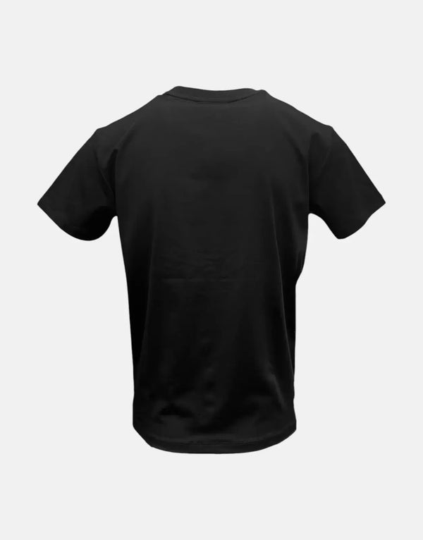Vialli Kluli Men's Black Cotton T-Shirt: Soft, Breathable, Classic Style