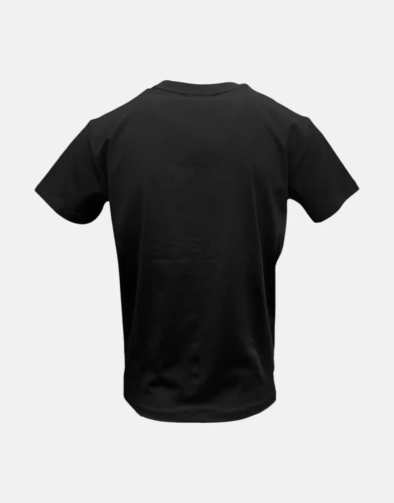 Vialli Kluli Men's Black Cotton T-Shirt: Soft, Breathable, Classic Style