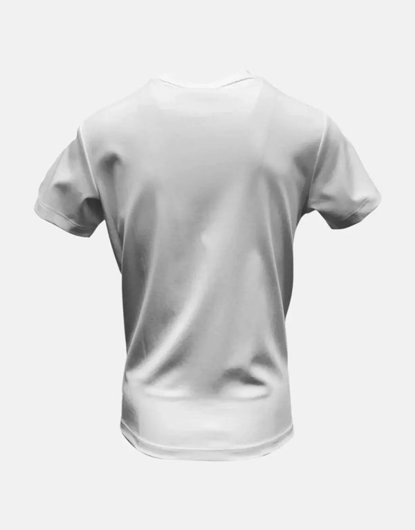 Vialli Kudu Off-White Premium Cotton T-Shirt - Effortless Casual Style for Men