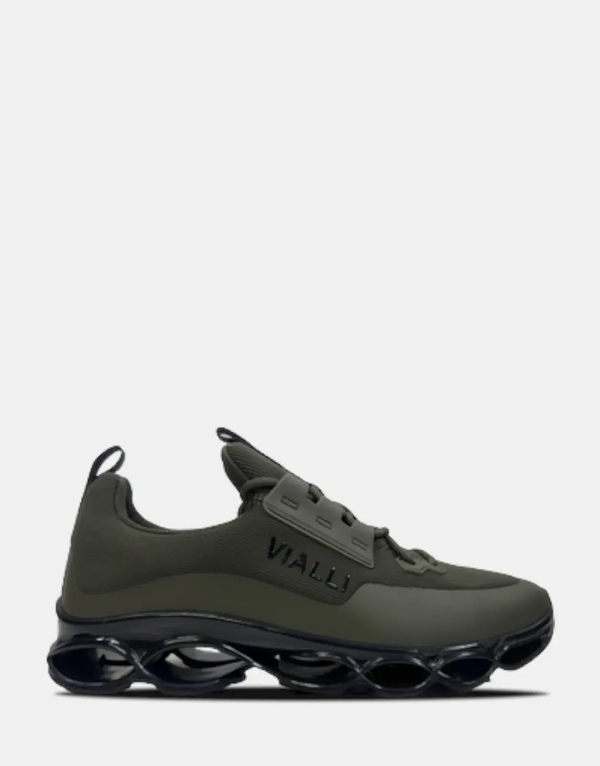 Vialli Ozzibulo Olive Men's Sneakers: Stylish Comfort for Summer Looks