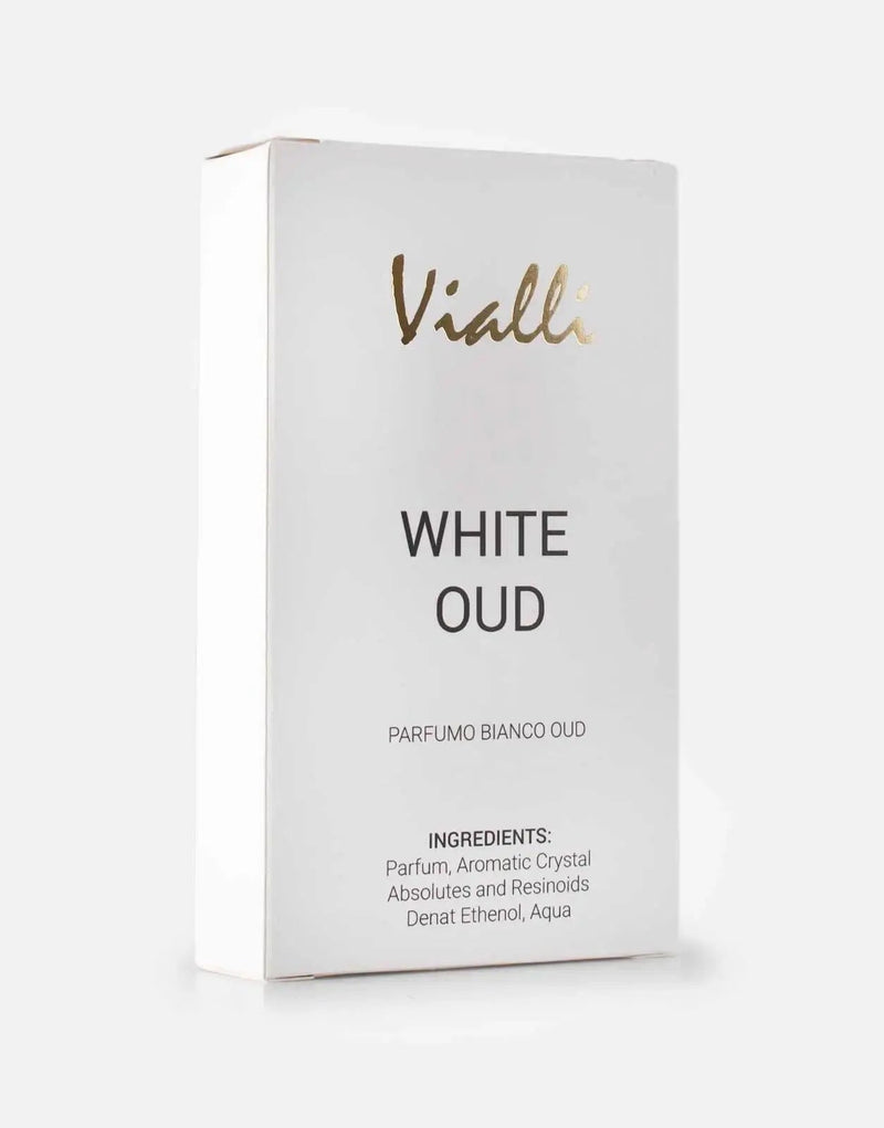 Vialli White Oud Men's Perfume: Exotic, Musky, Sensual Pure Extract - 2.2 fl oz